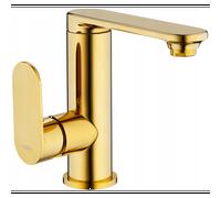 Mexen Milo mezclador de lavabo con manija lateral, dorado - 71305-50 4494 5907709192140