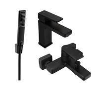 Mexen Mino R72 conjunto de baño, negro - 72403R72-70 3382 5907709180055
