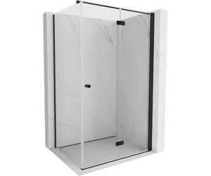 Mexen Mist-F cabina de ducha plegable derecha 75 x 120 cm, transparente, negra - 8A6T-075-120-70-00-P 76190 5905315652645