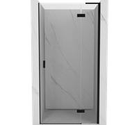 Mexen Mist-H L puerta de ducha abatible derecha 95 cm, transparente, negra - 8A5L-095-000-70-00-P 74955 5905315611253