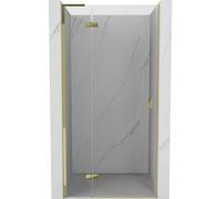 Mexen Mist-H L puerta de ducha abatible izquierda 80 cm, transparente, dorado - 8A5L-080-000-50-00-L 74864 5905315610348