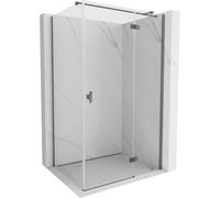 Mexen Mist-H T cabina de ducha abatible derecha 75 x 110 cm, transparente, metal de arma de fuego - 8A5T-075-110-95-00-P 104280 5907931141886