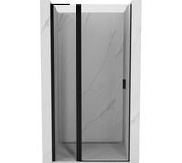 Mexen Mist L puerta de ducha abatible 120 cm, transparente, negro - 8A4L-120-000-70-00 72342 5905315589545
