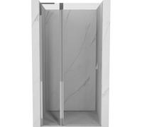 Mexen Mist L puerta de ducha abatible 95 cm, transparente, cromo - 8A4L-095-000-01-00 72309 5905315589057