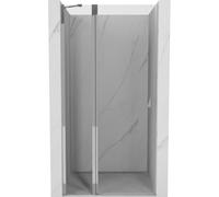 Mexen Mist puerta de ducha abatible 120 cm, transparente, cromo - 8A4-120-000-01-00 71794 5905315588111