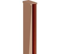 Mexen moldura de pared para pared de ducha de 8 mm, oro rosa - 800-00-60 53169 5907709115385