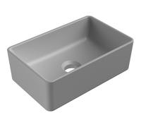 Mexen Nadia lavabo sobre encimera 36 x 23 cm, gris claro mate - 21613661 15938 5907709157309