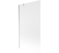 Mexen Next mampara de bañera de 1 hoja 100 x 150 cm, escarcha, cromo - 895-100-000-00-30-01 20268 5905315135193
