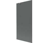 Mexen Next mampara de bañera de 1 hoja 90 x 150 cm, grafito, blanco - 895-090-000-00-40-20 20294 5905315135544