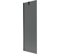 Mexen Next mampara de bañera de 1 hoja de 60 x 150 cm, grafito, negro - 895-060-000-00-40-70 20282 5905315135698