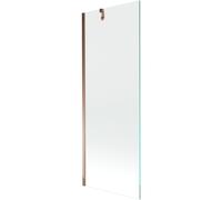 Mexen Next mampara de baño de 1 hoja 70 x 150 cm, transparente, oro rosa - 895-070-000-00-00-60 19938 5905315135049