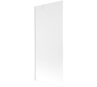 Mexen Next mampara de baño de 1 hoja 80 x 150 cm, escarchada, blanca - 895-080-000-00-30-20 20259 5905315135230