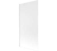 Mexen Next mampara de ducha de 1 hoja 90 x 150 cm, escarcha, blanco - 895-090-000-00-30-20 20264 5905315135247
