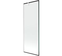 Mexen Next mampara de ducha de 1 panel 70 x 150 cm, marco negro, blanco - 895-070-000-00-70-20 20314 5905315135827