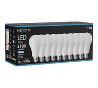 Mexen Nova 10x Bombilla LED E27, A70, 20W, Fría - 6500K, 2100 lm - L100-E27-2065-01x10 95826 5907931021768