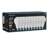 Mexen Nova 10x Bombilla LED E27, A95, 25W, Cálida - 3000K, 2625 lm - L100-E27-2530-01x10 95827 5907931021775