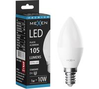 Mexen Nova Bombilla LED E14, C37, 1W, Neutra - 4000K, 105 lm - L102-E14-0140-01 92577 5905315978578
