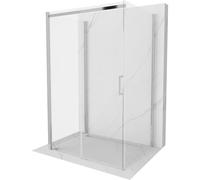 Mexen Omega-3S cabina de ducha de 3 lados, corredera 120 x 90 cm, transparente, cromo - 825-120-090-01-00-3S 4237 5905315000088