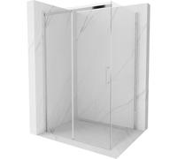 Mexen Omega cabina de ducha corredera 120 x 80 cm, transparente, cromo - 825-120-080-01-00 4056 5903163387023