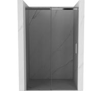 Mexen Omega puerta de ducha corredera 140 cm, grafito, cromo - 825-140-000-01-40 2699 5907709100831