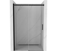Mexen Omega puerta de ducha corredera 150 cm, transparente, negro - 825-150-000-70-00 2702 5907709100916