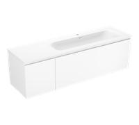 Mexen Orio mueble de baño 160 cm con lavabo Vela derecho, 1S, 1D, blanco mate - 91A13-16047-3-BBFF01-W23P01 85866 5905315774767