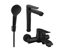 Mexen Pecos R05 conjunto de baño, negro - 72713R05-70 3245 5907709196964