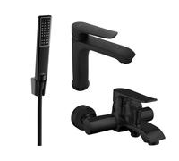 Mexen Pecos R72 juego de baño, negro - 72703R72-70 3200 5907709196728