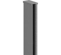 Mexen perfil de pared para mampara de ducha de 8 mm, gris antracita cepillado - 800-00-66 53173 5907709115392