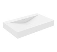 Mexen Poli lavabo sobre encimera de conglomerado 1/O 80 x 48 cm, blanco - 23028001 15953 5907709158825