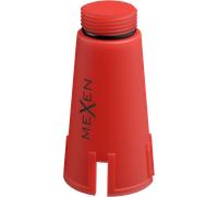 Mexen PPR tapón largo para pruebas 1/2 GZ rojo - W97344-12-01 81423 5905315932464