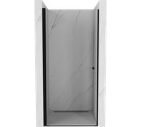 Mexen Pretoria puerta de ducha abatible de 80 cm, transparente, negra - 852-080-000-70-00 2491 5907709101036