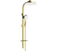 Mexen Q05 columna de ducha, dorada/blanca - 798050595-50 1821 5907709141209
