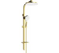 Mexen Q05 columna de ducha, dorado/blanco - 798050595-50 1821 5907709141209