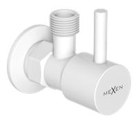 Mexen R1 válvula angular para grifo 1/2"x3/8", blanco - 79970-20 31259 5905315054463