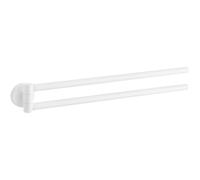 Mexen Remo doble toallero giratorio, blanco - 70507255-20 5010 5907709170308