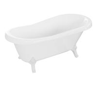 Mexen Retro bañera exenta 150 x 73 cm, blanca, patas blancas - 53251507300-20 2430 5907709106420