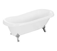Mexen Retro bañera exenta 170 x 75 cm, blanca, patas cromadas - 53251707500-00 2447 5907709106437