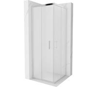 Mexen Rio cabina de ducha cuadrada 70 x 70 cm, escarcha, cromo - 860-070-070-01-30 3590 5903163382868