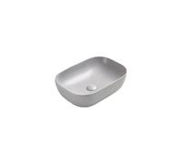 Mexen Rita lavabo de sobre encimera 45 x 32 cm, gris mate - 21084567 15949 5907709157170