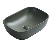 Mexen Rita lavabo de sobreponer 45 x 32 cm, caqui mate - 21084543 21899 5907709157675