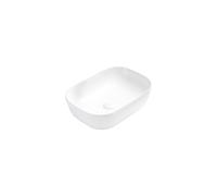 Mexen Rita lavabo sobre encimera 45 x 32 cm, blanco mate - 21084501 15945 5907709157651