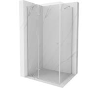 Mexen Roma cabina de ducha abatible 90 x 110 cm, transparente, cromo - 854-090-110-01-00 3642 5903163388716
