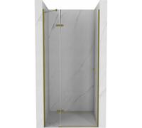 Mexen Roma puerta de ducha abatible 90 cm, transparente, dorado - 854-090-000-50-00 2536 5907709130937