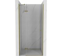 Mexen Roma puerta de ducha abatible de 70 cm, transparente, dorada - 854-070-000-50-00 2502 5907709130913