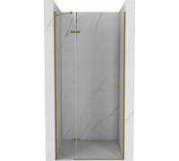 Mexen Roma puerta de ducha abatible de 90 cm, transparente, dorada - 854-090-000-50-00 2536 5907709130937