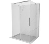 Mexen Rox-3S L cabina de ducha de 3 lados corredera 105 x 100 cm, transparente, cromo - 8C2L-105-100-01-00-3S 86694 5905315754516