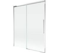 Mexen Rox mampara de ducha corredera de 2 paneles 140 x 150 cm, transparente, cromo - 8C9-140-001-01-00 85166 5905315706898