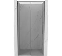 Mexen Rox puerta de ducha corredera 120 cm, transparente, metal de arma - 8C2-120-000-95-00 80487 5905315674975