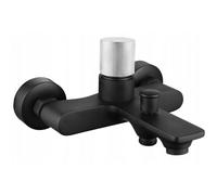 Mexen Royo One grifo de bañera, negro/cromo - 72230-77 4622 5907709112872